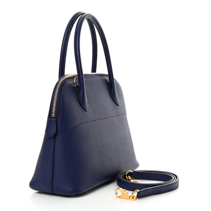 Hermes Epsom Bolide 27 Bleu Encre 3 of 13