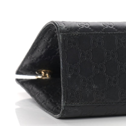 Gucci Guccissima Large Emily Chain Shoulder Bag Black 8 of 15