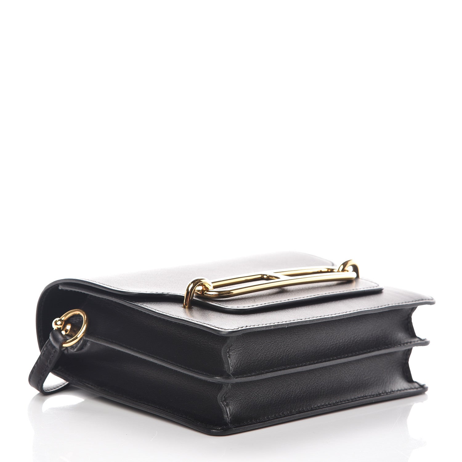 Hermes Evergrain Mini Sac Roulis Black 4 of 10