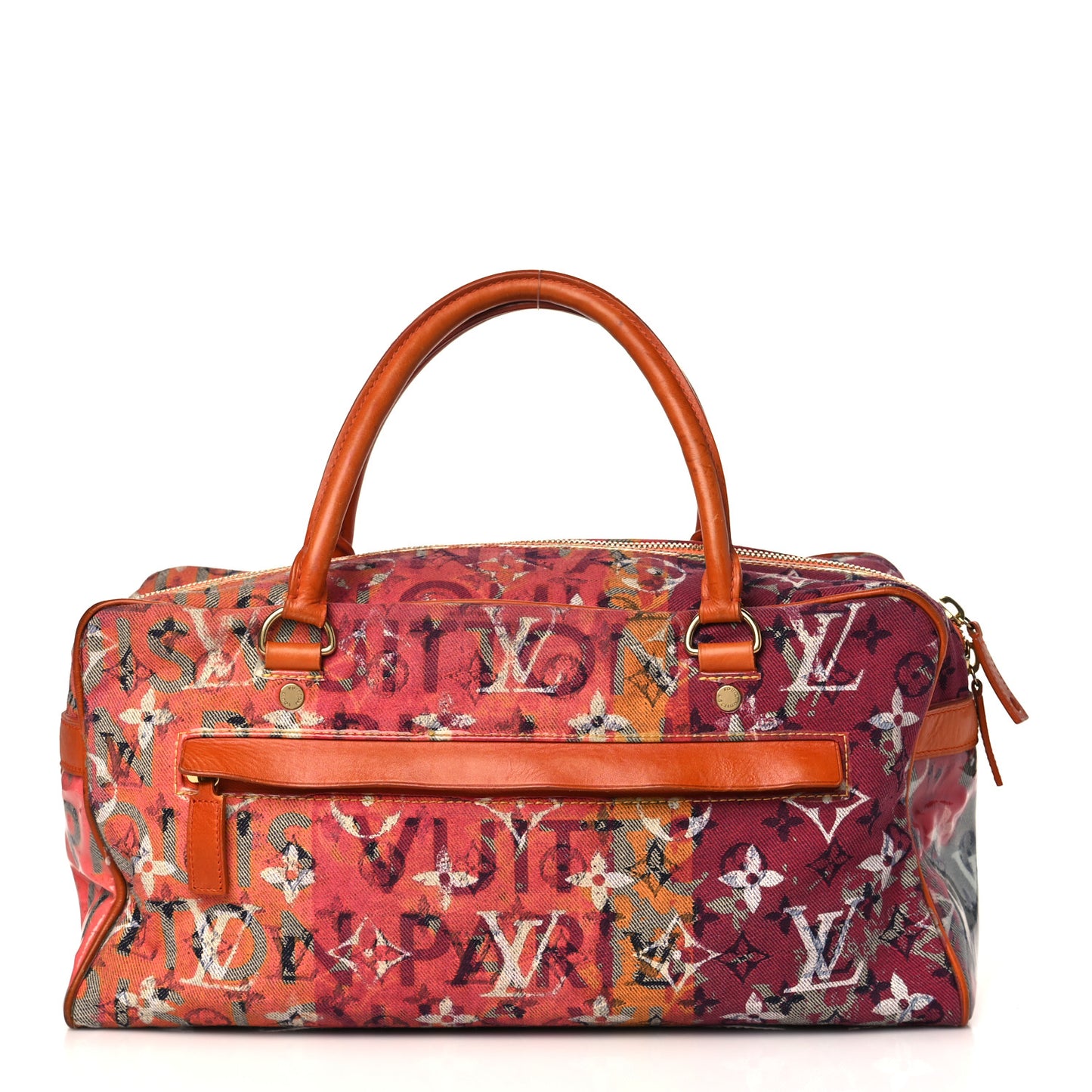 Monogram Pulp Defile Weekender PM Rose