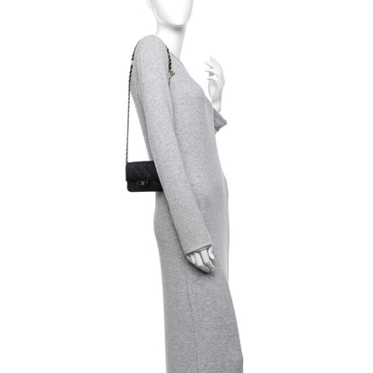 Chanel Caviar Quilted Mini Clutch With Chain Black 2 of 11