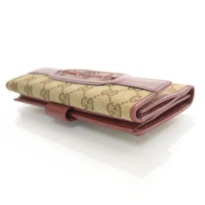 Gucci Monogram Interlocking G Horsebit Web Continental Wallet 3 of 9