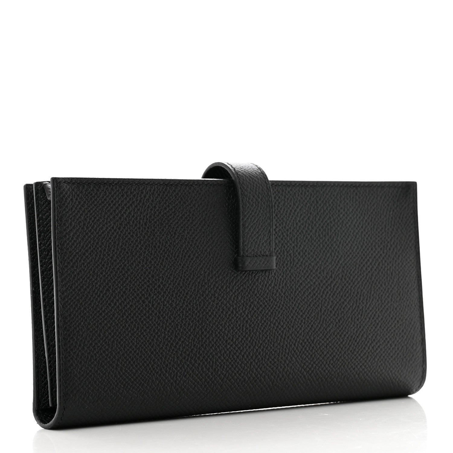 Hermes Epsom Monochrome Bearn Gusset Wallet Black 3 of 8