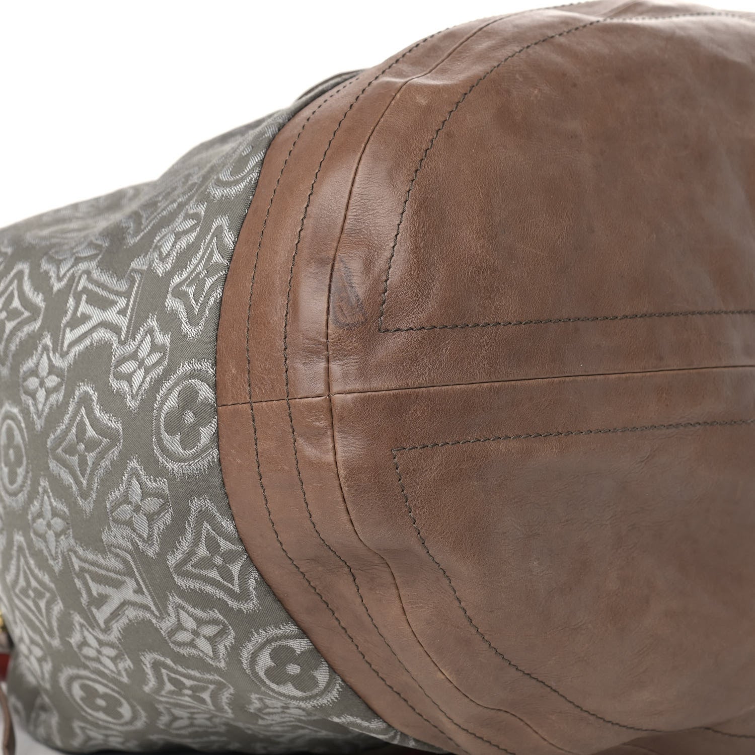 Louis Vuitton Jacquard Monogram Fabric Aviator Kaki 7 of 16