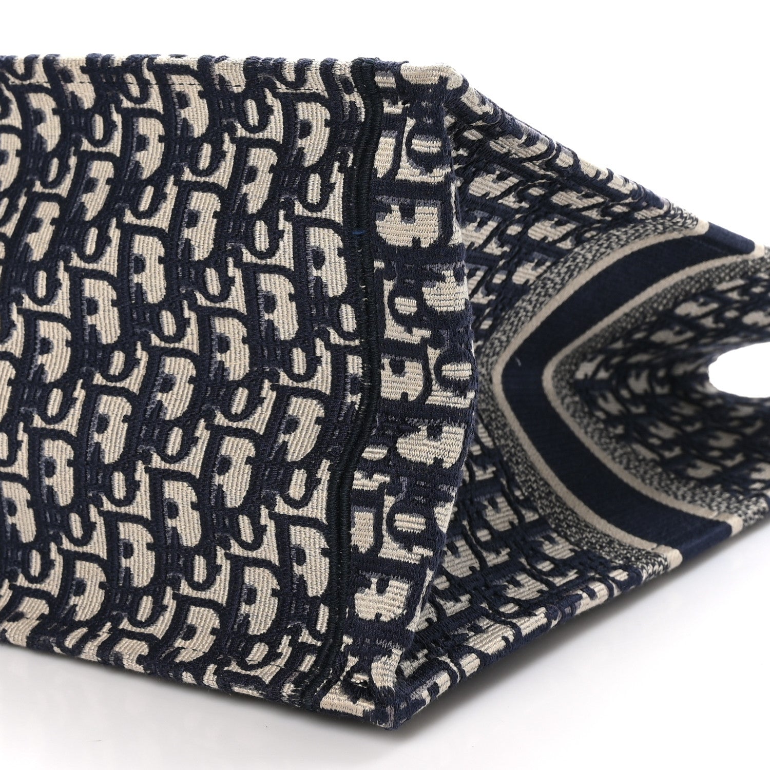 Christian Dior Oblique Large Book Tote Blue Multicolor 10 of 10
