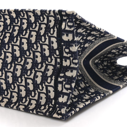 Christian Dior Oblique Large Book Tote Blue Multicolor 10 of 10