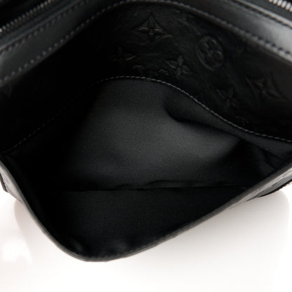 Louis Vuitton Calfskin Monogram Shadow Duo Messenger Black 7 of 12