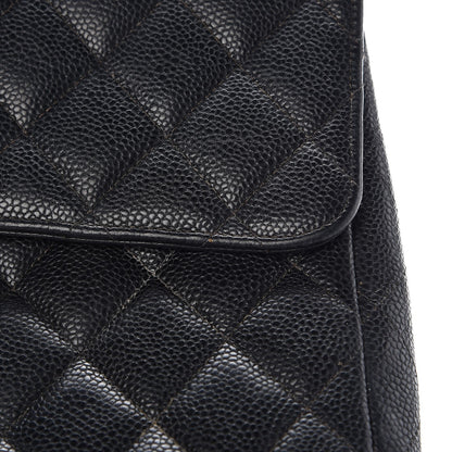 Chanel Caviar Quilted Jumbo Single Flap Black 19 of 20