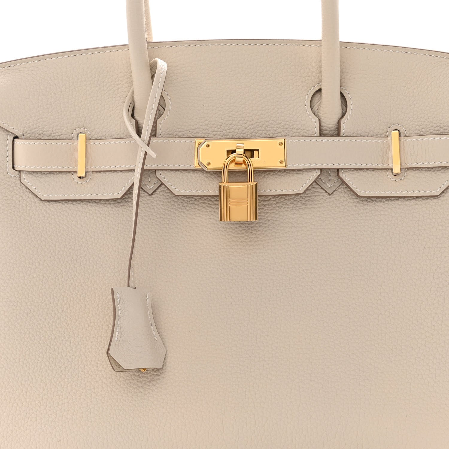 Hermes Togo Birkin 30 Craie 7 of 10