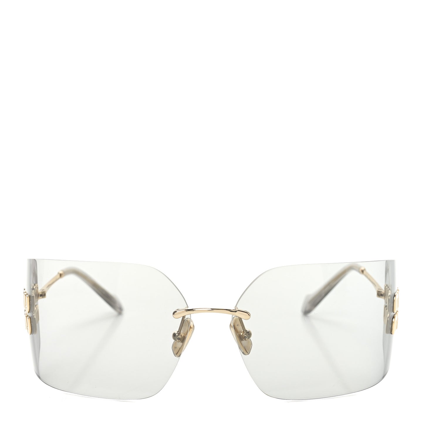 Metal Runway Sunglasses SMU54Y Gold