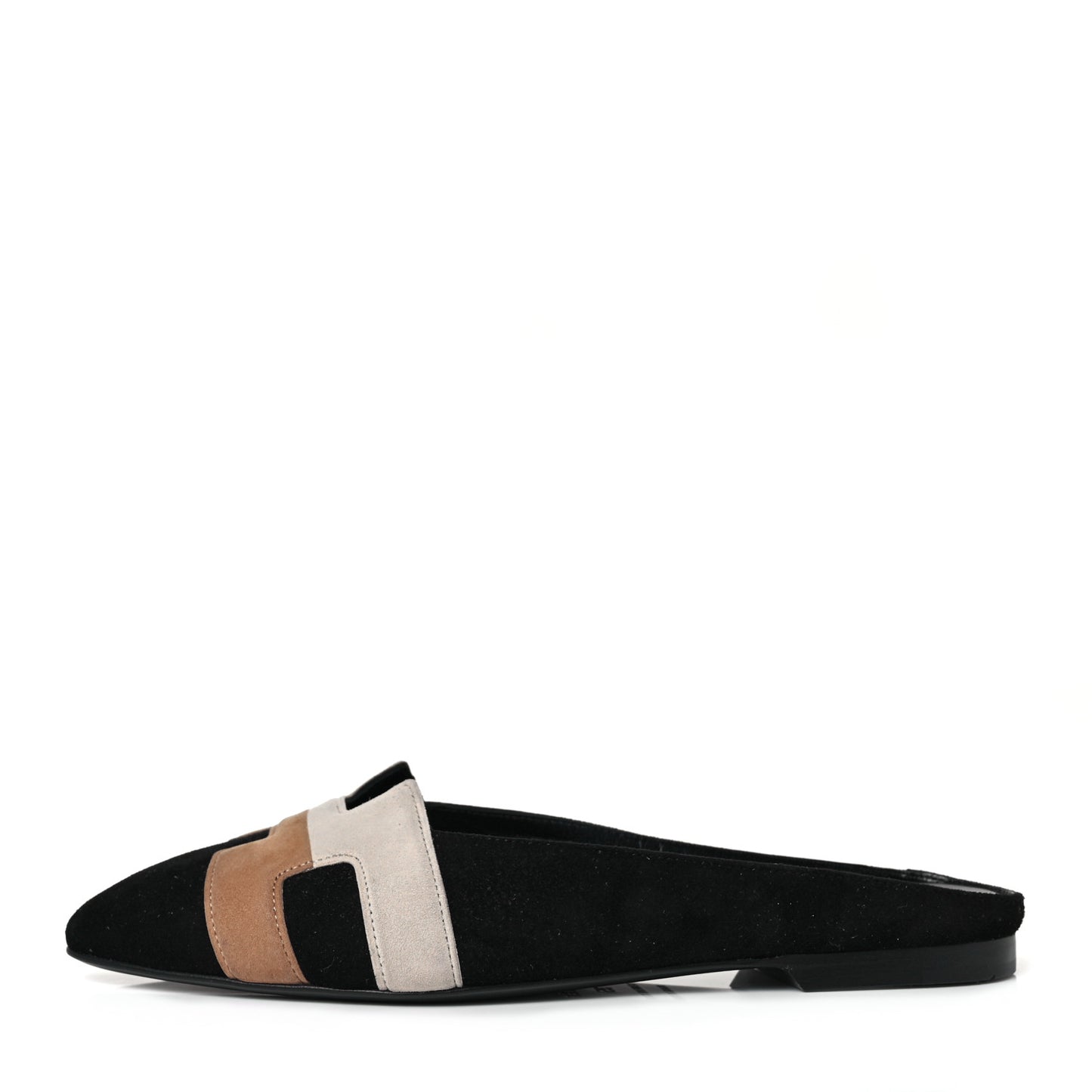 Velvet Goatskin Womens Roxane Mules 35 Multicolor Black