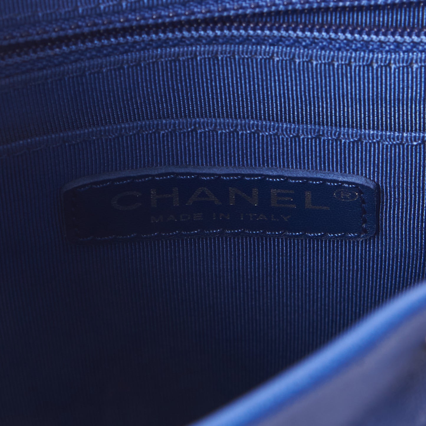 Lambskin Quilted Small Urban Spirit Backpack Blue
