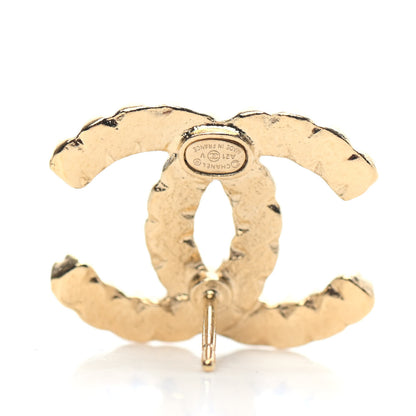 Chanel Crystal Over The Rainbow CC Earrings Gold Multicolor 4 of 4