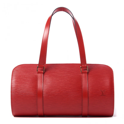 Louis Vuitton Epi Soufflot Castillan Red 1 of 9