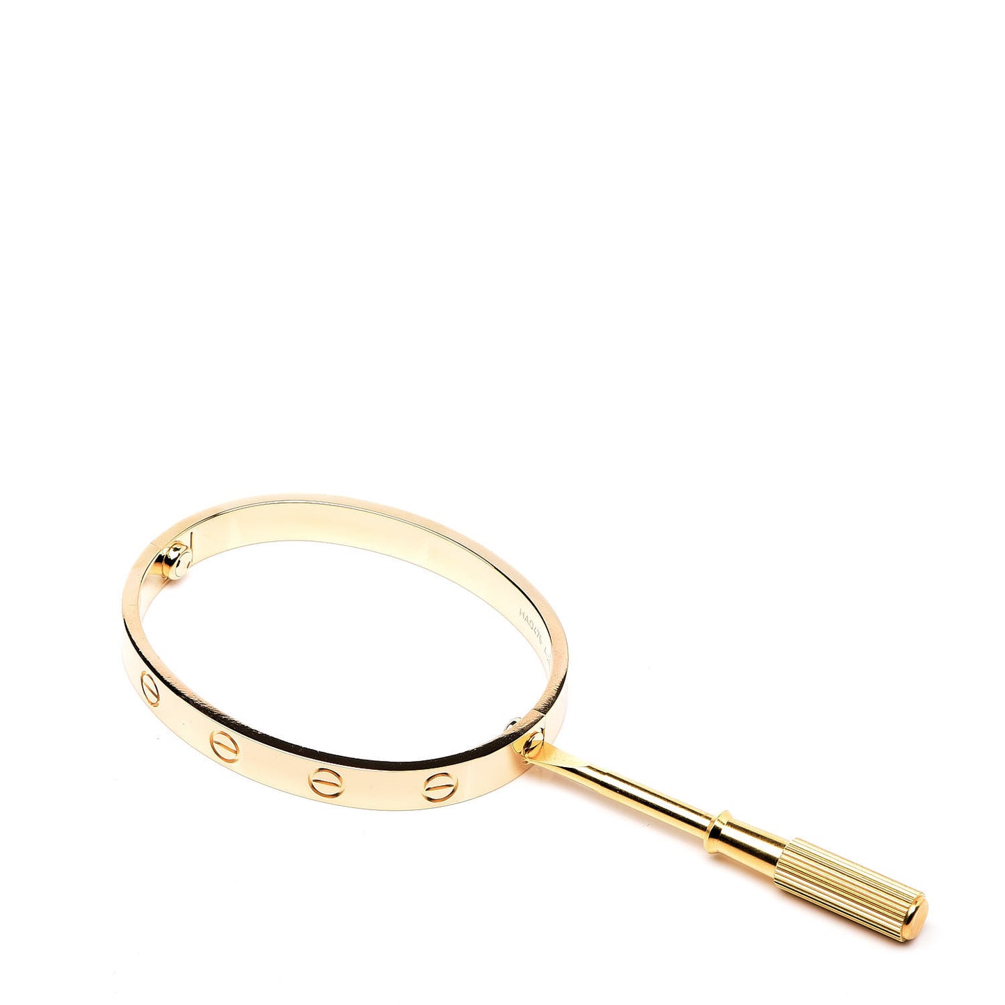 18K Yellow Gold LOVE Bracelet 15