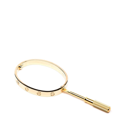 Cartier 18K Yellow Gold LOVE Bracelet 15 6 of 7