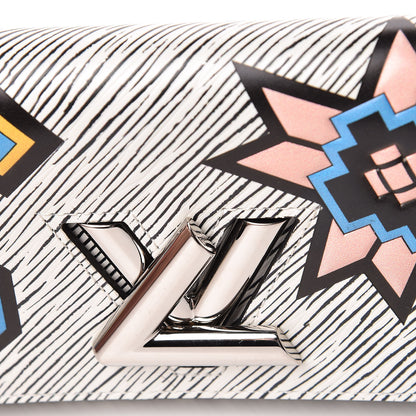 Louis Vuitton Epi Azteque Twist Wallet White 9 of 10