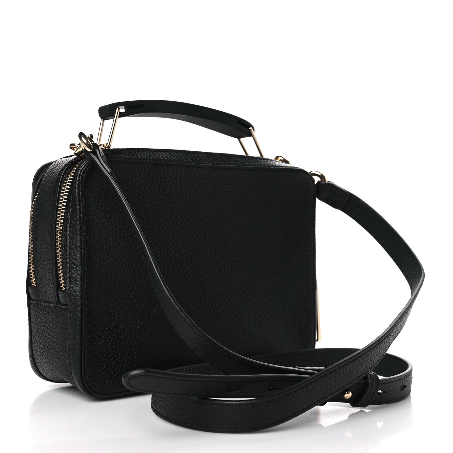 Calfskin The Box 20 Crossbody Black