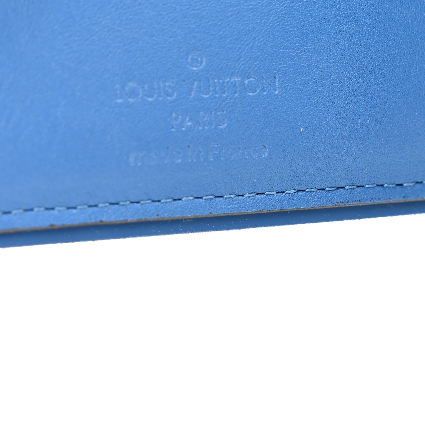Damier Graphite Slender Wallet Blue