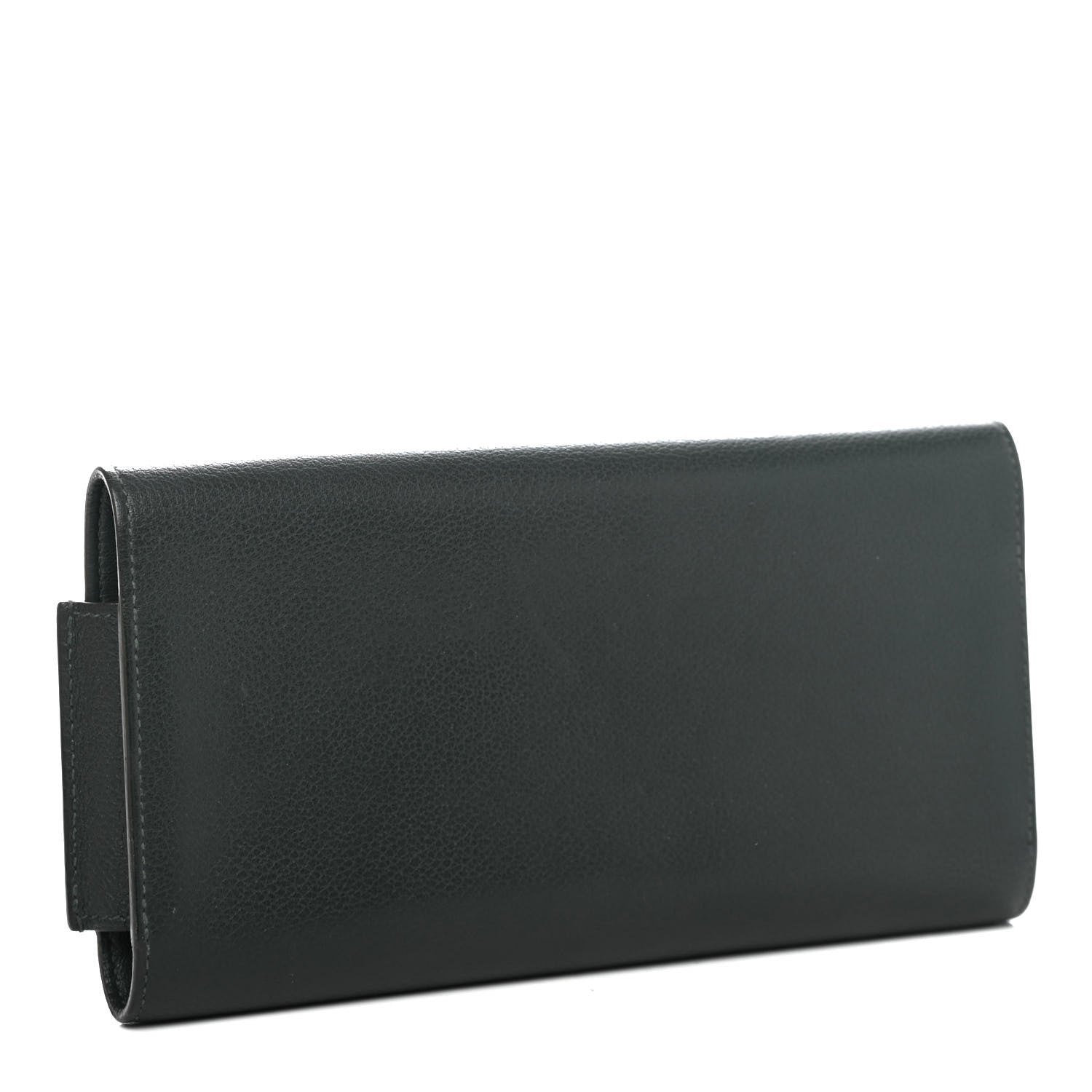 Hermes Evercolor Passant Long Wallet Vert Cypress 2 of 4