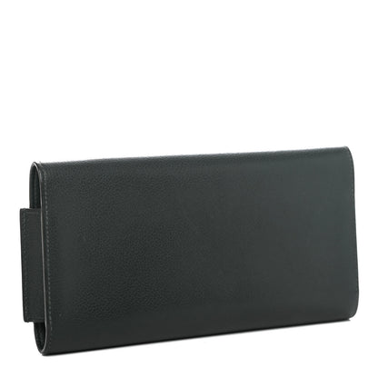 Hermes Evercolor Passant Long Wallet Vert Cypress 2 of 4