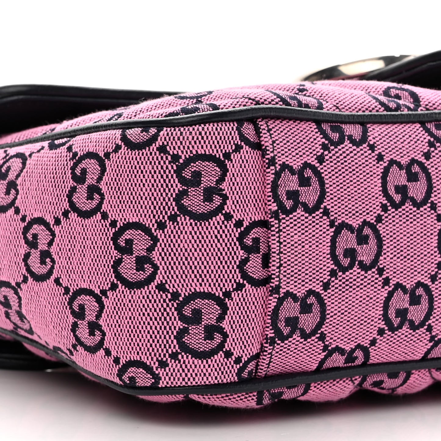 Monogram Multicolor Matelasse Diagonal Small GG Marmont Shoulder Bag Pink Blue