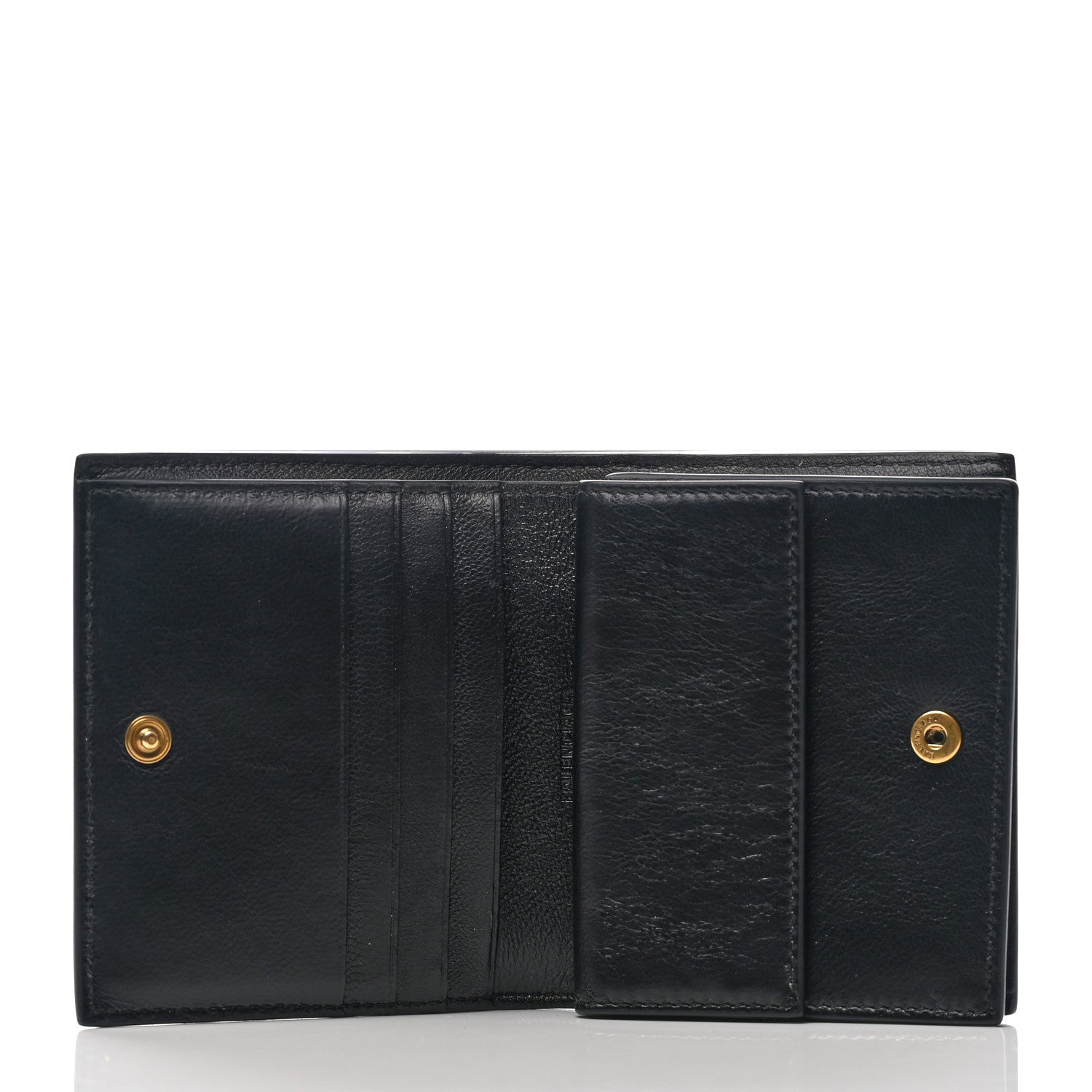 Balenciaga Calfskin Neo Classic Wallet Black 4 of 6