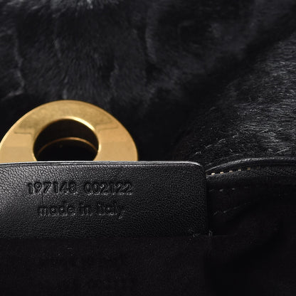 Saint Laurent Pony Hair Patent Large Muse Two Black 7 of 8