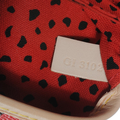 Louis Vuitton Monogram Kusama Waves Neverfull MM Red 8 of 8