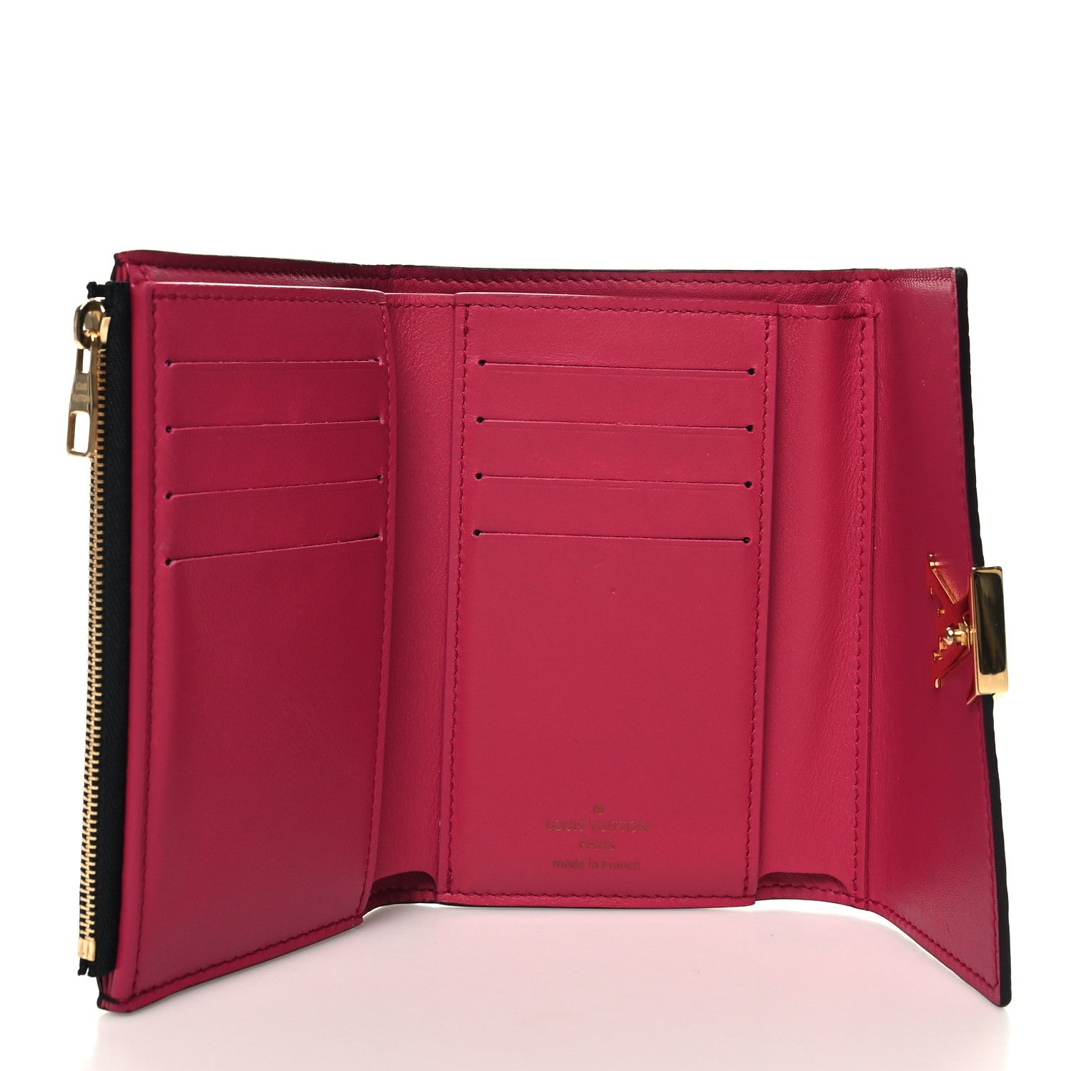 Louis Vuitton Taurillon Capucines Compact Wallet Black 5 of 9