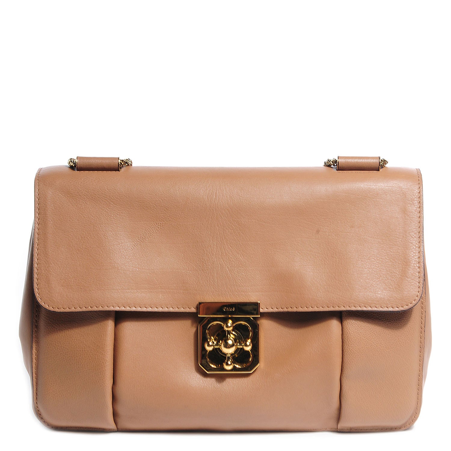 Chloe Calfskin Large Elsie Shoulder Bag Blush 1 of 9