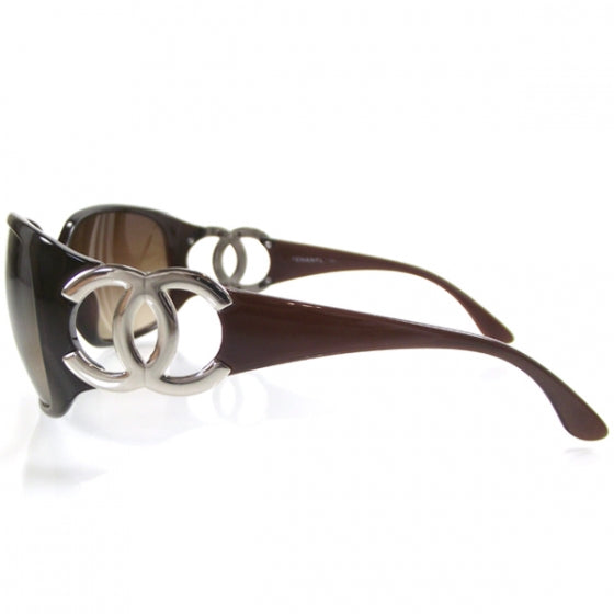 Chanel CC Sunglasses 6014 Brown 4 of 10