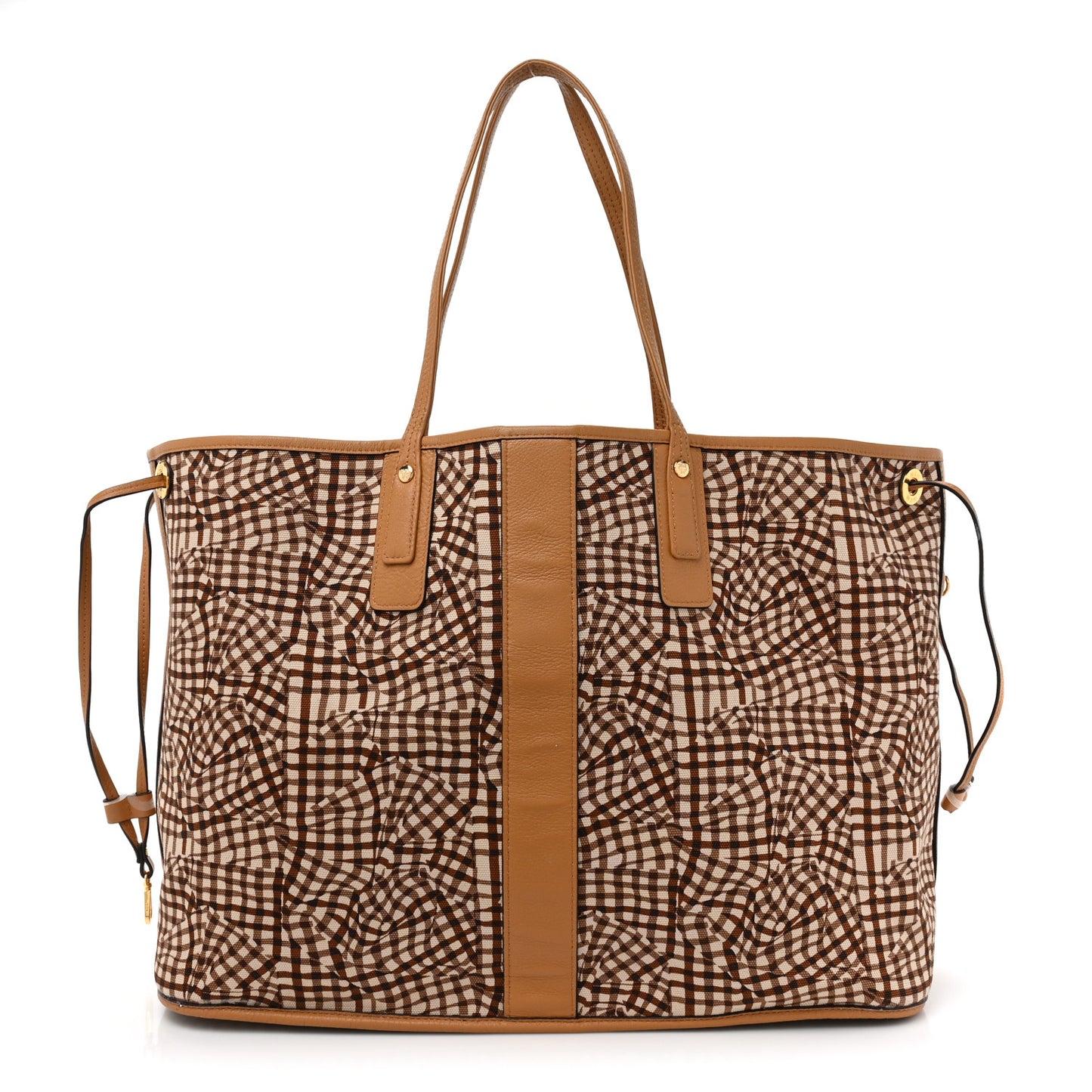 Visetos Large Liz Reversible Shopper Tote Cognac