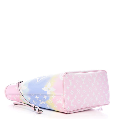 Louis Vuitton Monogram Escale Neverfull MM Pastel 4 of 10