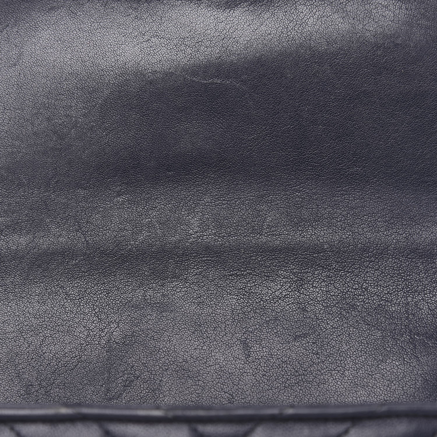 Saint Laurent Sheepskin Matelasse Chevron Monogram Medium College Bag Deep Marine 7 of 18