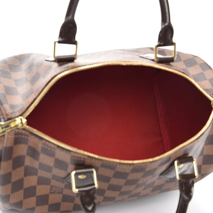 Louis Vuitton Damier Ebene Speedy Bandouliere 30 6 of 9
