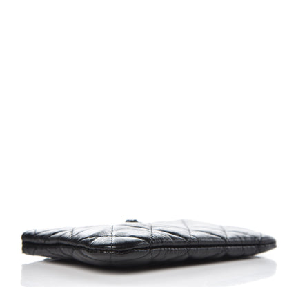 Chanel Aged Calfskin Quilted Small Reissue Cosmetic Case So Black 4 of 8