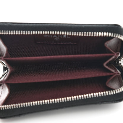Chanel Caviar Quilted Classic Zipped Coin Purse Black 5 of 8