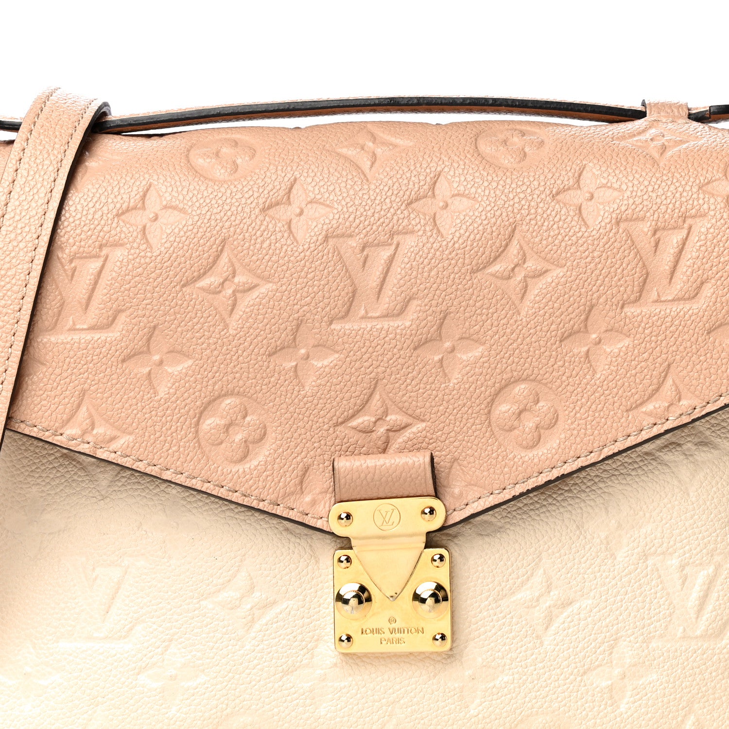 Louis Vuitton Empreinte Pochette Metis Beige Rose Creme 7 of 14