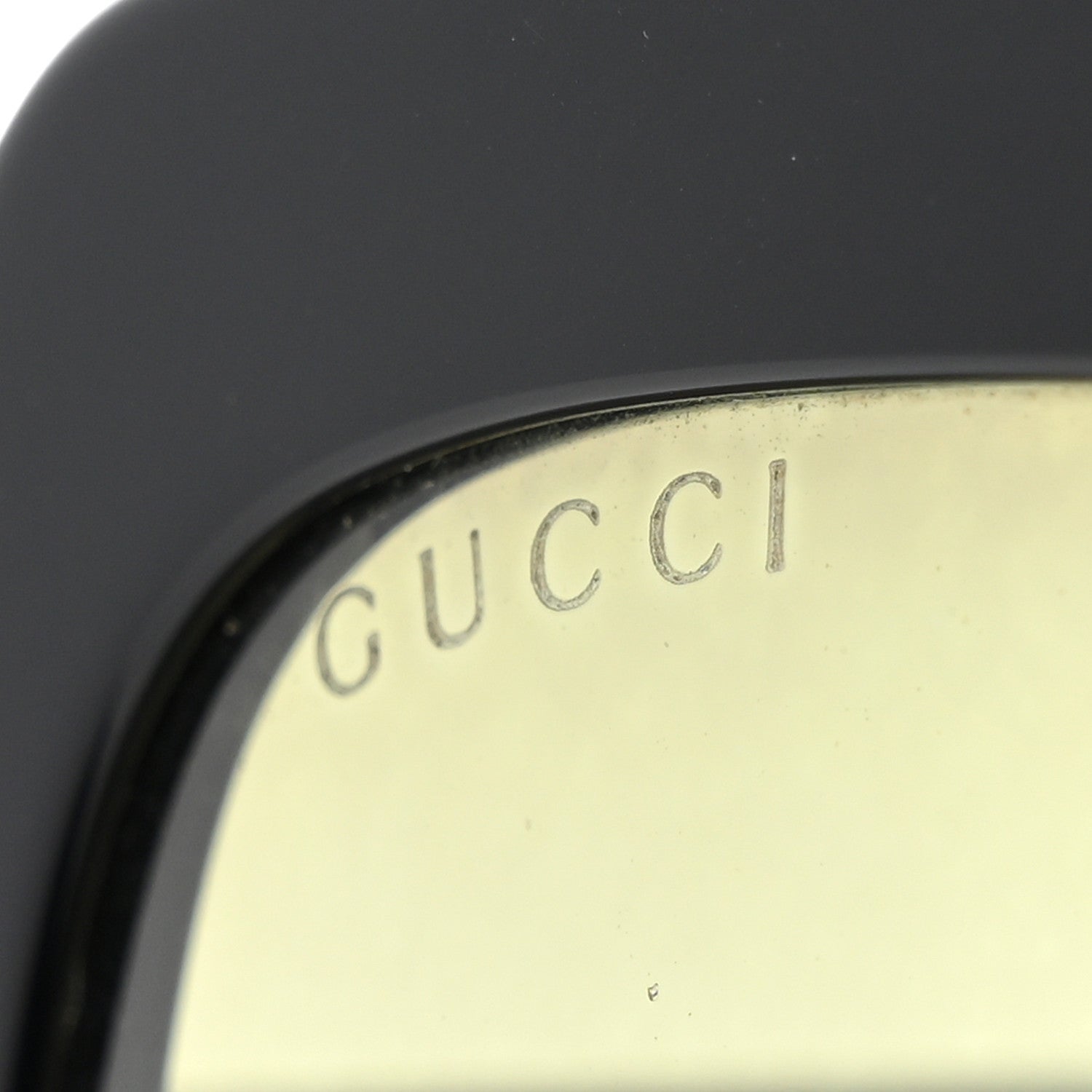 Gucci Oversized Square GG0036S Sunglasses Black 7 of 8