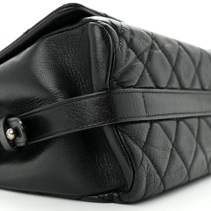 Chanel Goatskin Quilted Large City Rock Flap Black 9 of 10