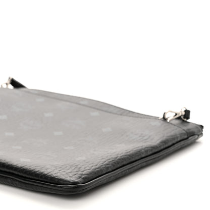 MCM Visetos Medium Crossbody Pouch Black 10 of 10