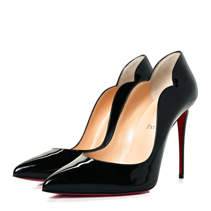 Christian Louboutin Patent Hot Chick 100 Pumps 40 Black 2 of 11