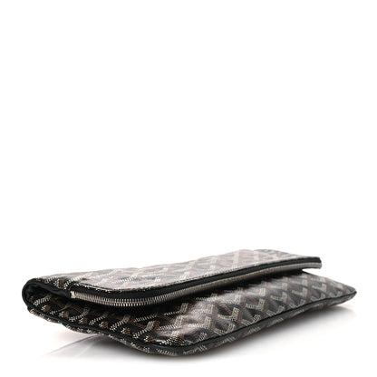 Goyard Goyardine Sainte Marie Soft Clutch Black 4 of 12