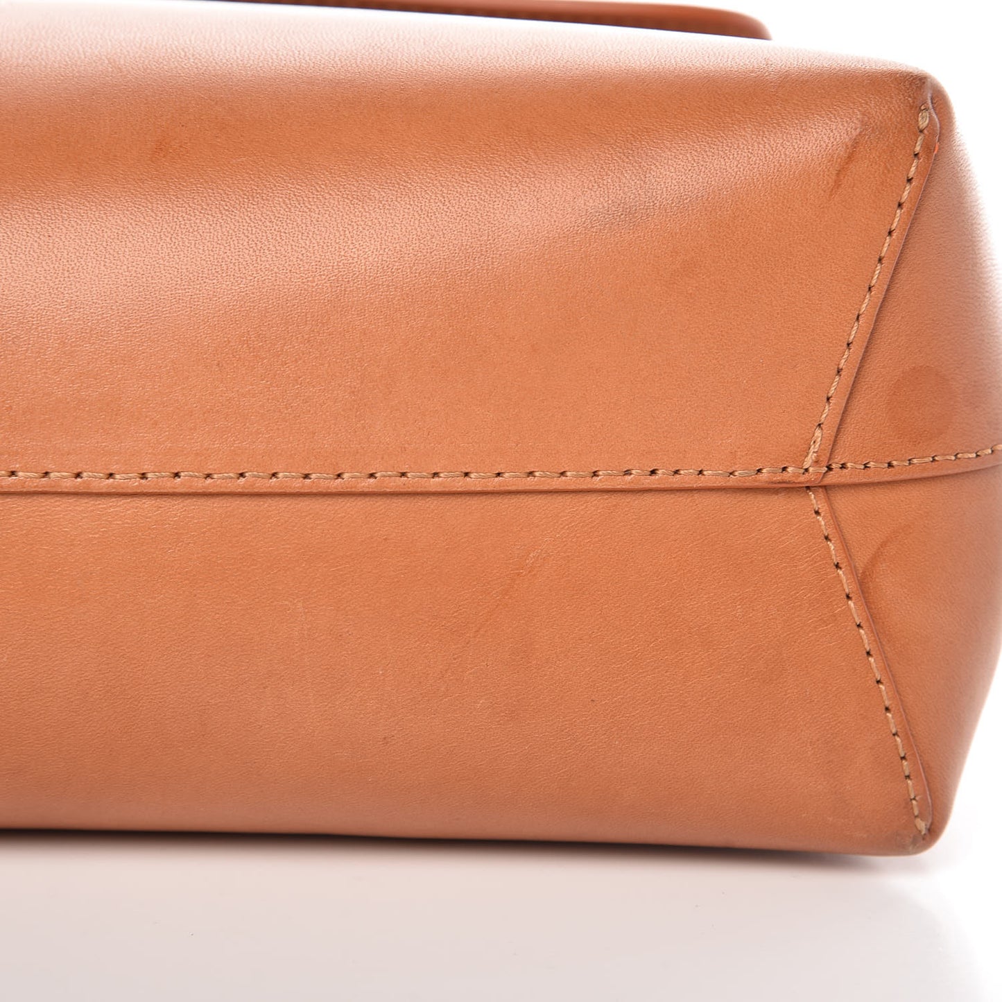 Calfskin Mini Lady Bag Camello Rosa