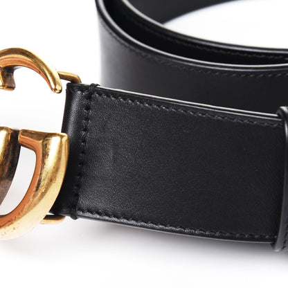 Gucci Calfskin Double G 40mm Belt 80 32 Black 7 of 7