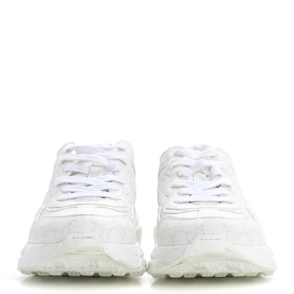 Gucci GG Supreme Monogram Womens Rhyton Sneakers 37 White 3 of 16