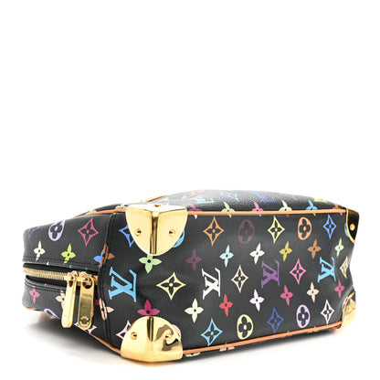 Louis Vuitton Monogram Multicolor Trouville Black 4 of 11