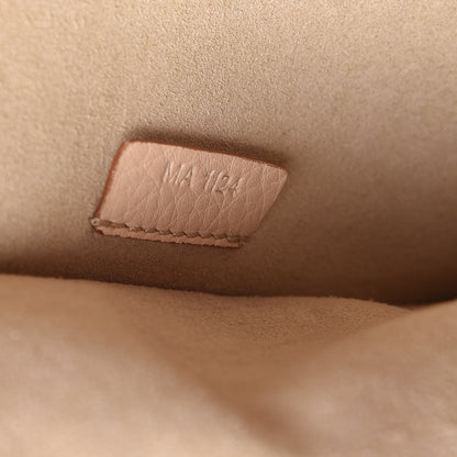 Givenchy Grained Calfskin Medium Shark Lock Satchel Nude 8 of 16