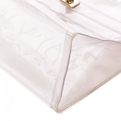 Hermes Vinyl Souvenir De L'Exposition Kelly Transparent 5 of 7